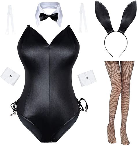 sexy bunny girl|Amazon.com: Womens Bunny Costume